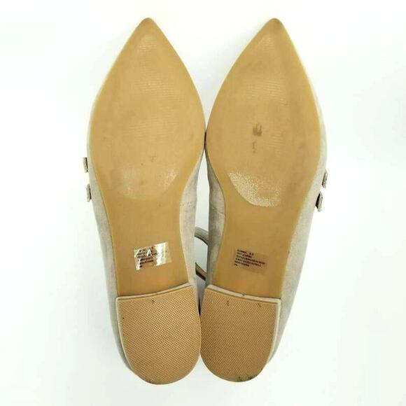 Design Lab Lord & Taylor Womens Mabel Ballet Flat Pointed Toe Mary Jane Shoe 8.5 - Picture 6 of 12